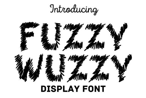 Fuzzy Wuzzy Font - Featured Image