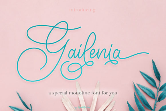 Gailenia Font - Featured Image