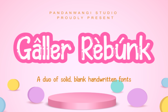 Galler Rebunk Font - Featured Image