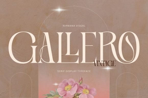 Gallero Vintage Font - Featured Image