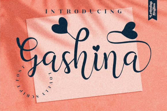 Gashina Font - Featured Image