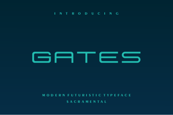 Gates Font - Featured Image