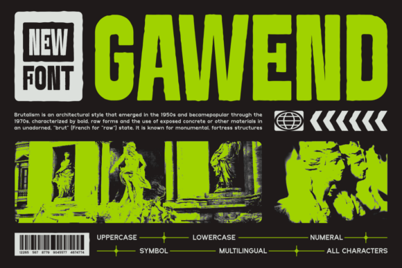 Gawend Font - Featured Image