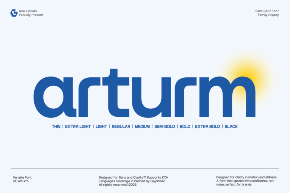 Gc Arturm Font - Featured Image