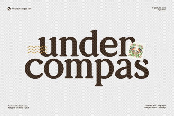 Gc Under Compas Font - Featured Image