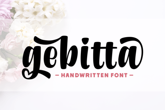 Gebitta Font - Featured Image