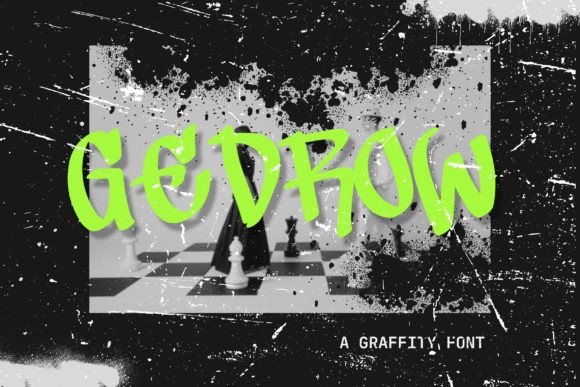 Gedrow Font - Featured Image