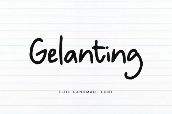 Gelanting Font - Featured Image