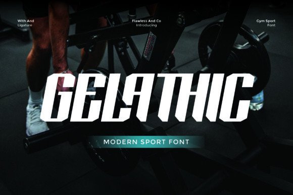 Gelathic Font - Featured Image