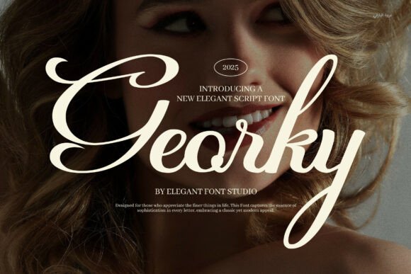 Georky Wedding Script Font - Featured Image
