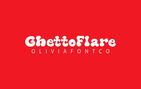Ghettoflare Font - Featured Image