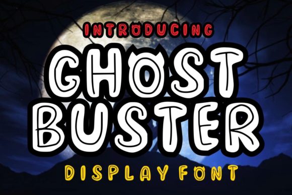 Ghost Buster Font - Featured Image