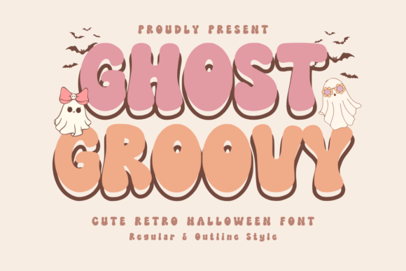 Ghost Groovy Font - Featured Image