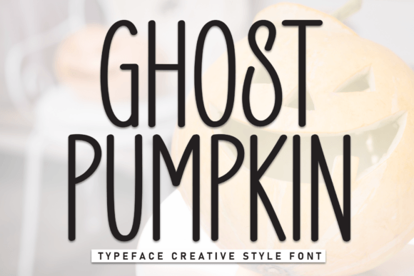 Ghost Pumpkin Font - Featured Image