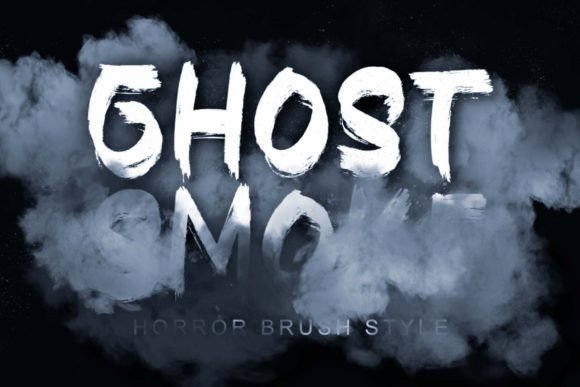 Ghost Smoke Font - Featured Image