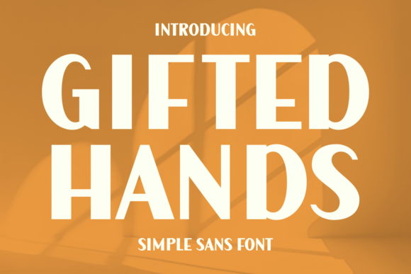 Gifted Hands Font - Featured Image
