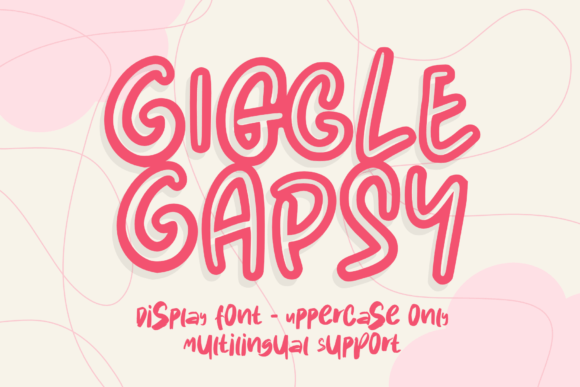 Giggle Gapsy Font - Featured Image