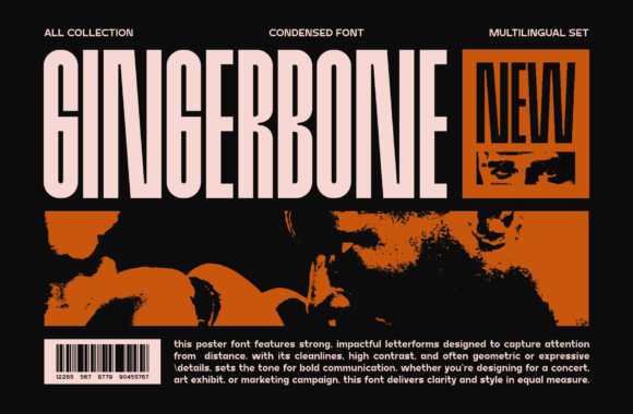 Gingerbone Font - Featured Image