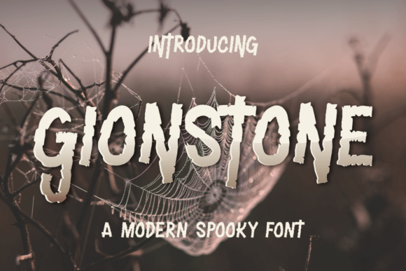 Gionstone Font - Featured Image