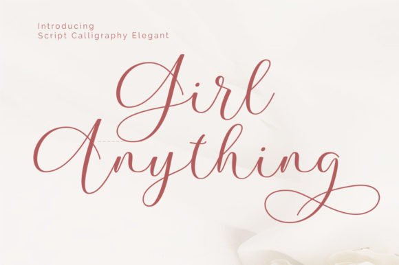 Girl Anything Font - Featured Image