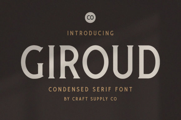 Giroud Font - Featured Image