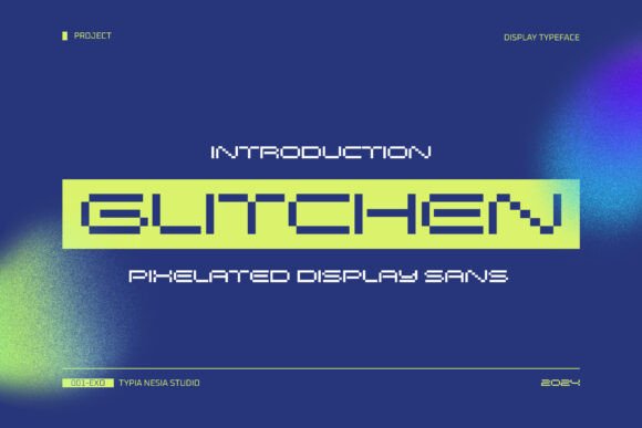 Glitchen Font - Featured Image