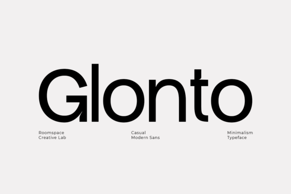 Glonto Font - Featured Image