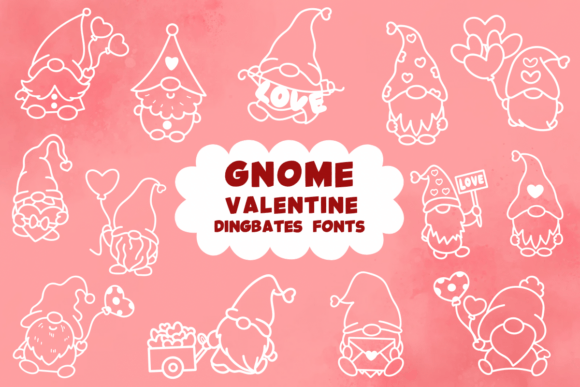 Gnome Valentine Font - Featured Image
