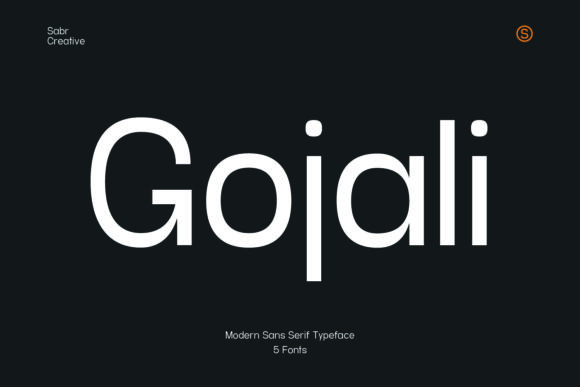 Gojali Font - Featured Image