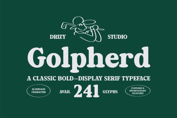 Golpherd Font - Featured Image