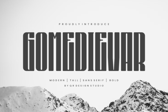 Gomedievar Font - Featured Image