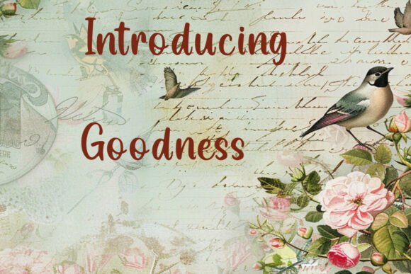 Goodness Font - Featured Image