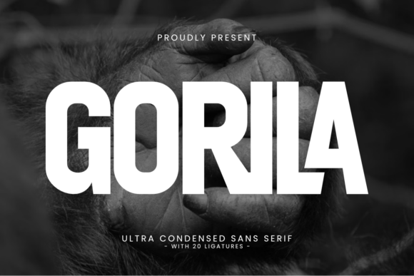 Gorila Font - Featured Image