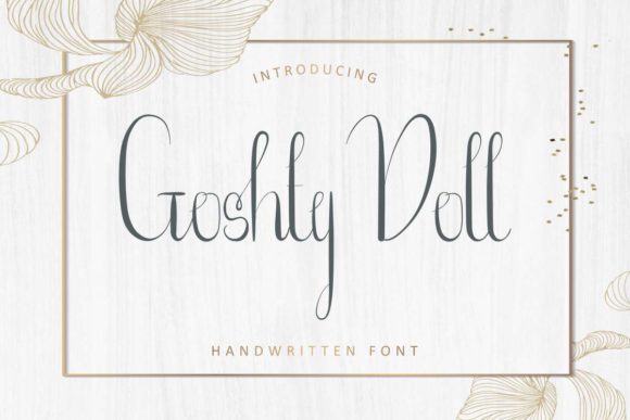 Goshty Doll Font - Featured Image
