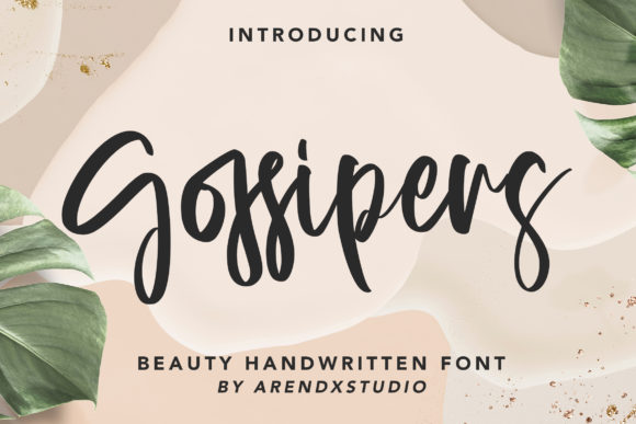Gossipers Font - Featured Image