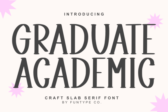 Graduate Academic Font - Featured Image