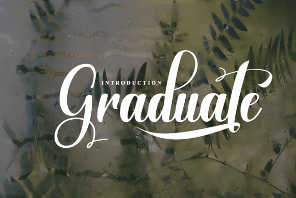 Graduate Font - Featured Image