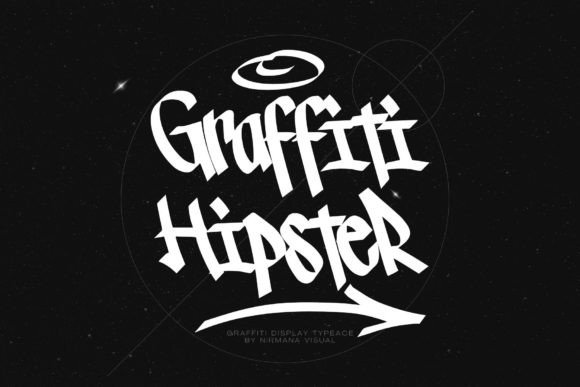 Graffiti Hipster Font - Featured Image