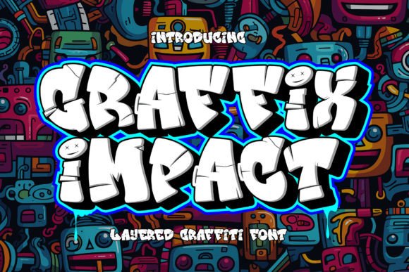 Graffix Impact Font - Featured Image
