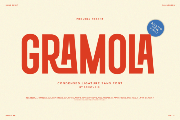 Gramola Font - Featured Image