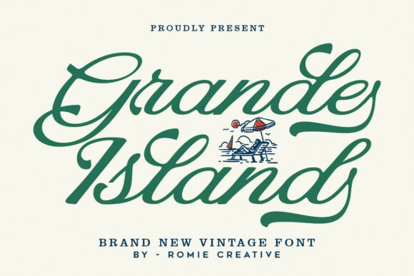 Grande Island Font - Featured Image