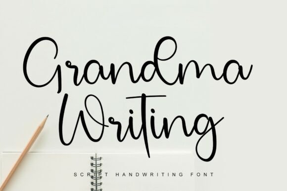 Grandma Writing Font - Featured Image