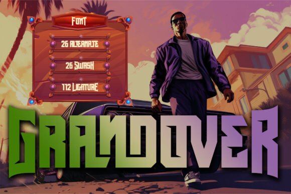 Grandover Font - Featured Image