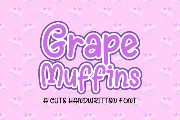 Grape Muffins Font - Featured Image