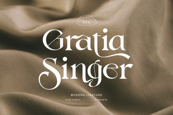 Gratia Singer Font - Featured Image
