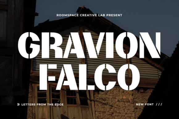 Gravion Falco Font - Featured Image