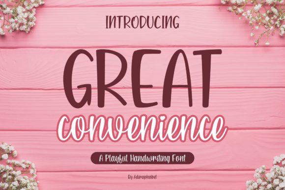 Great Convenience Font - Featured Image