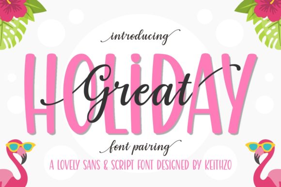Great Holiday Font - Featured Image