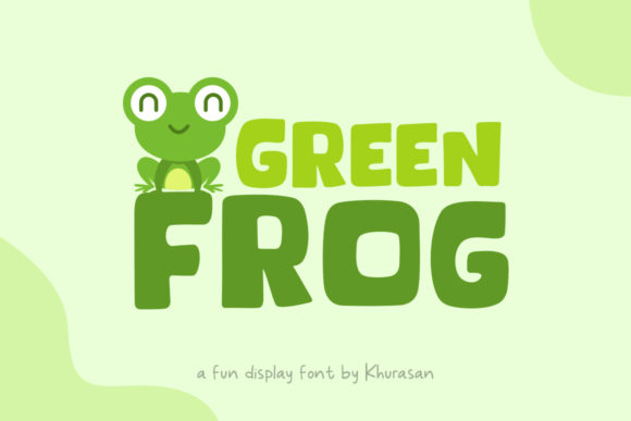 Green Frog Font - Featured Image