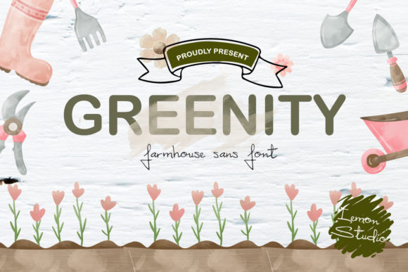 Greenity Font - Featured Image
